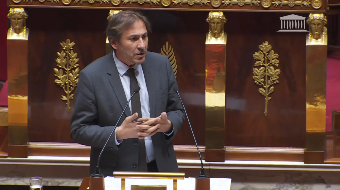 Prise de parole du Député Guedj à la Tribune de l'Assemblée nationale