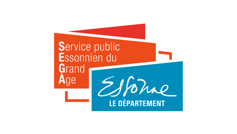 Logo du SEGA, le Service Essonnien du Grand Âge