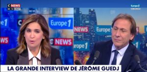 Dans la Grande Interview, Sonia Mabrouk reçoit, jeudi 14 octobre, le député PS de l'Essonne Jérôme Guedj. L'élu réagit notamment à ce qu'il se passe actuellement à l'Assemblée nationale sur la réforme des retraites.