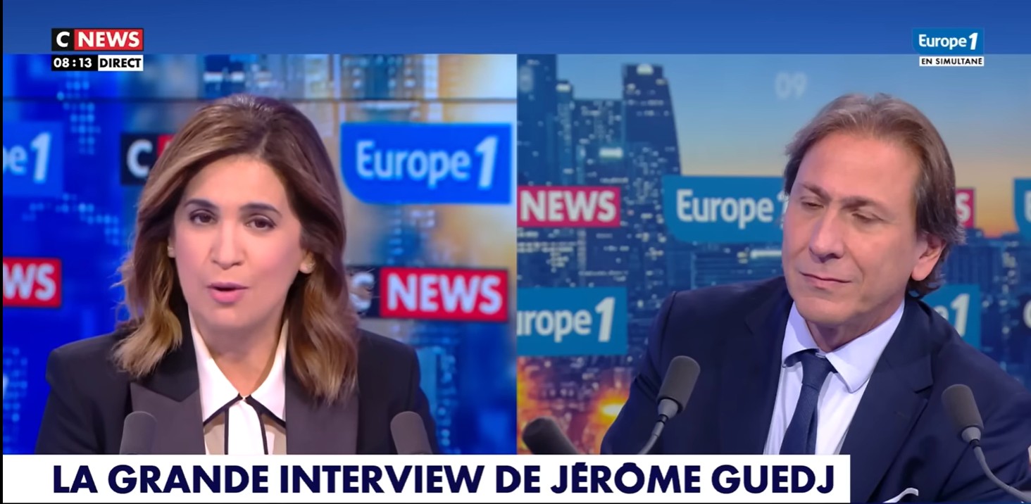 Dans la Grande Interview, Sonia Mabrouk reçoit, jeudi 14 octobre, le député PS de l'Essonne Jérôme Guedj. L'élu réagit notamment à ce qu'il se passe actuellement à l'Assemblée nationale sur la réforme des retraites.