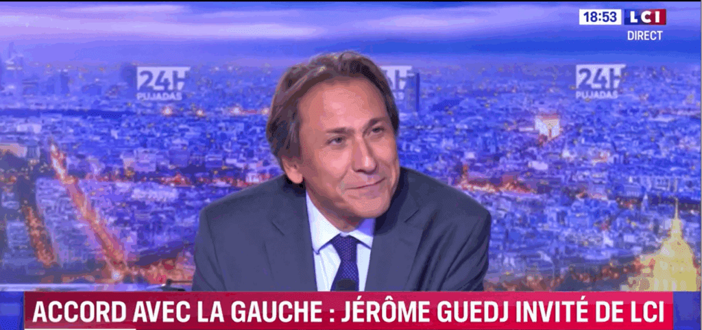 Jerome Guedj sur LCI face à PUJADAS